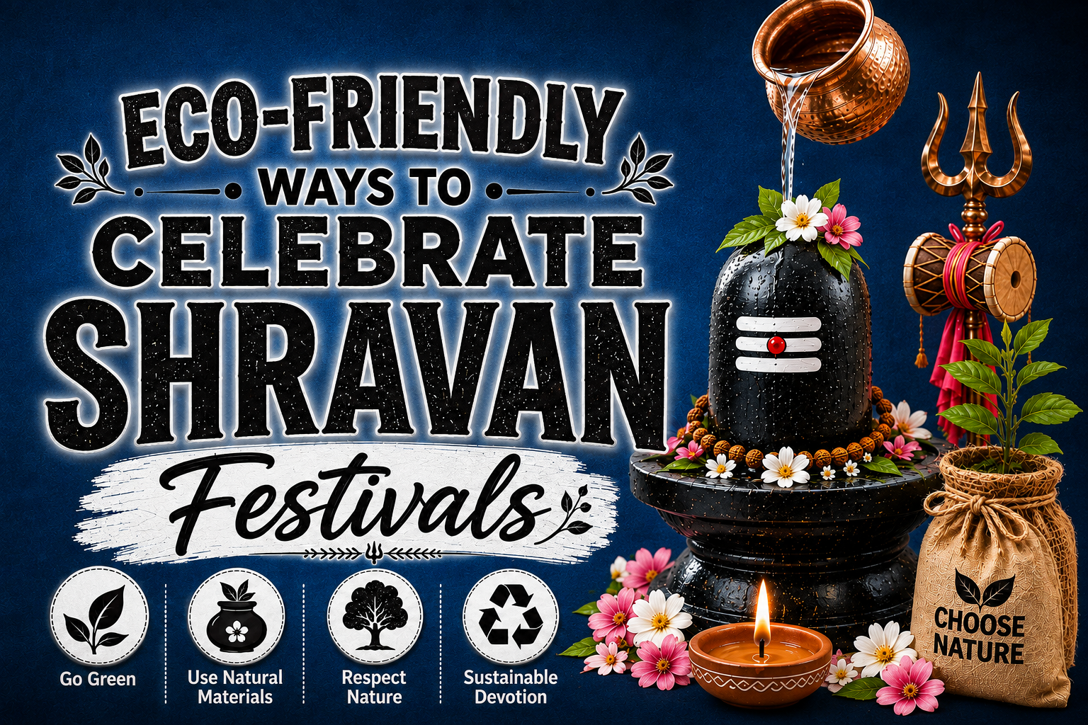Green Shravan: Eco-Friendly Ways to Celebrate Lord Shiva's Sacred Month